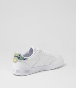 COURT ADVANCE W RZ WHITE WHITE BLUE SMOOTH