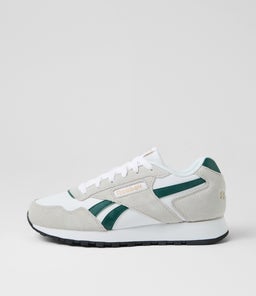 GLIDE M RZ WHITE COLLEGIATE GREEN GREY SMOOTH