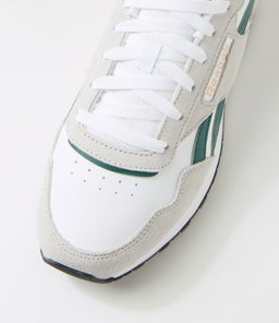 GLIDE M RZ WHITE COLLEGIATE GREEN GREY SMOOTH