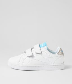 ROYAL C CLN 2.0 JNR RZ WHITE SILVER BLUE SMOOTH
