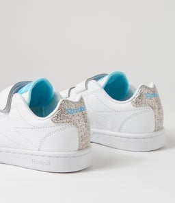 ROYAL C CLN 2.0 JNR RZ WHITE SILVER BLUE SMOOTH