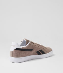 COURT RETRO M RZ GRITTY GREY BLACK WHITE SMOOTH