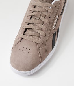 COURT RETRO M RZ GRITTY GREY BLACK WHITE SMOOTH