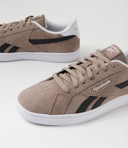 COURT RETRO M RZ GRITTY GREY BLACK WHITE SMOOTH