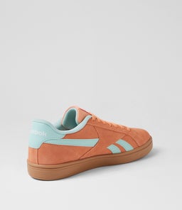 COURT RETRO W RZ SUN KISSED ORANGE AQUA GUM FABRIC