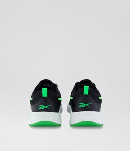 ENERGEN RUN JUNIOR RZ BLACK LIME WHITE MESH
