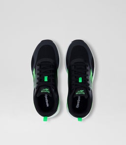 ENERGEN RUN JUNIOR RZ BLACK LIME WHITE MESH