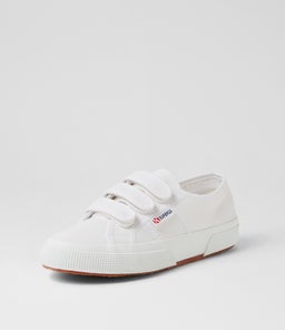 2750 COT3STRAPU S9 WHITE LEATHER