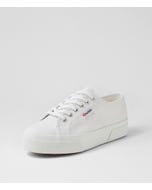 2740 Platform White Canvas Sneakers
