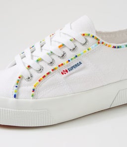 2740 MULTICOLOR BEADS S9 WHITE MULTI CANVAS