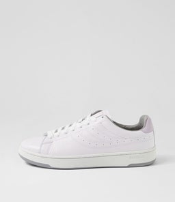 4833 LENDL MATCH LEATHER S9 WHITE VIOLET GREY LEATHER