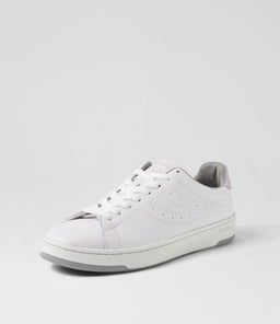 4833 LENDL MATCH LEATHER S9 WHITE VIOLET GREY LEATHER