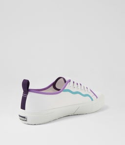 2750 CURLY BINDING S9 WHITE FUCHSIA GREEN CANVAS