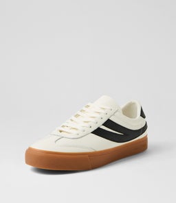 4834 CLUB S SWALLOW S9 WHITE BLACK GUM LEATHER