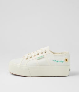 2790 PLATFORM SUNFLOWER S9 SUNFLOWER WHITE AVORIO CANVAS