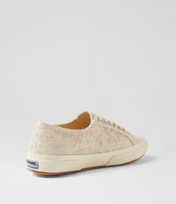 2750 PAISLEY EMBROIDERY S9 BEIGE DIRTY WHITE CANVAS
