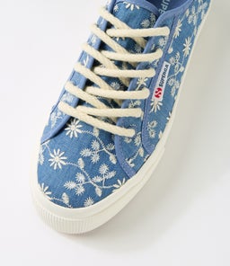 2790 PLATFORM SANGALLO S9 BLUE INDACO FAVORIO CANVAS
