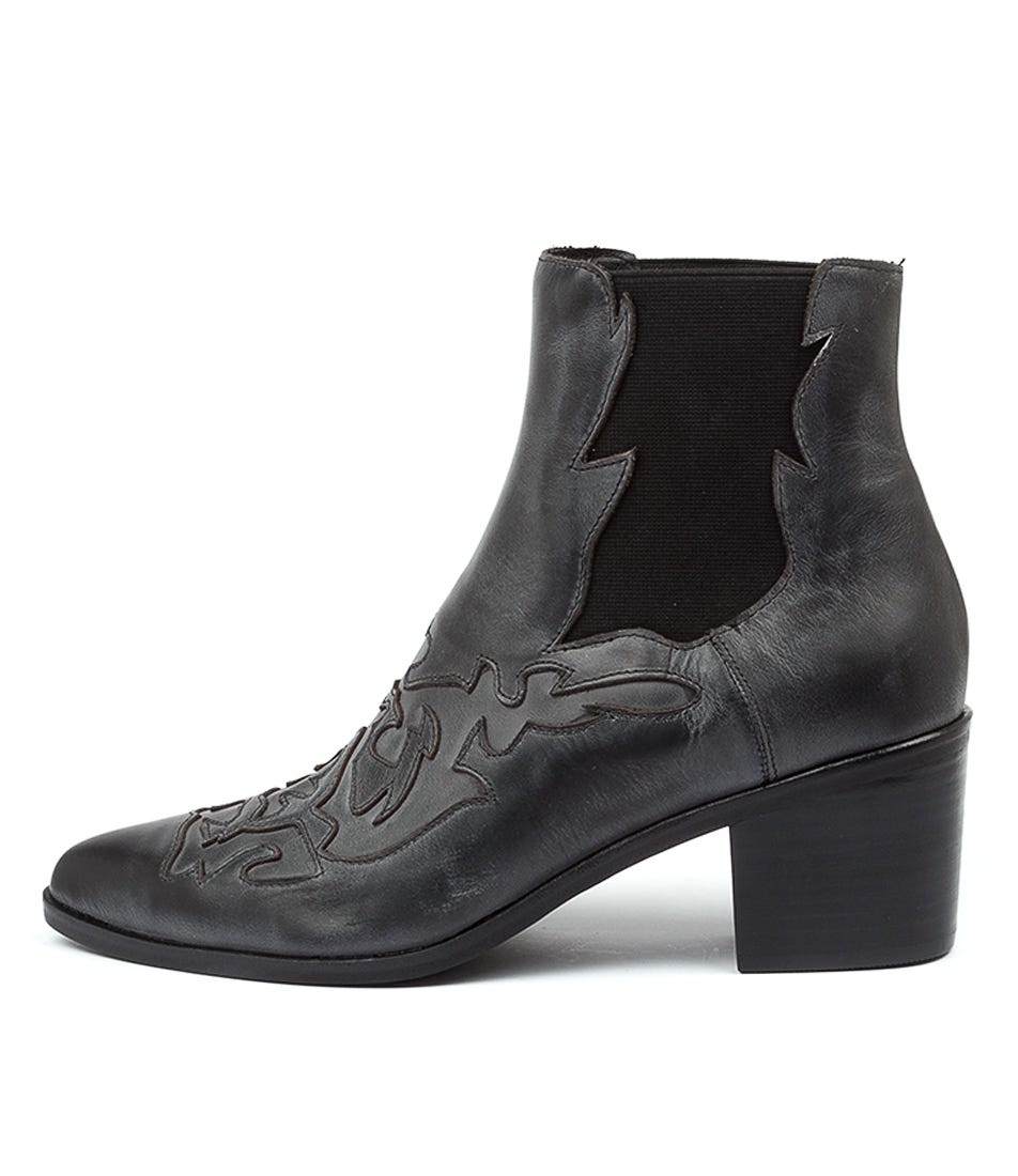 Buy Silent D Effa Black Ankle Boots online with free shipping