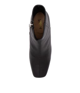 JUAN SI BLACK STRETCH LEATHER