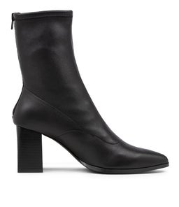BUCKLEY SI BLACK STRETCH LEATHER