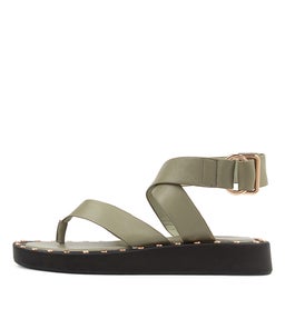 YOLO SI OLIVE LEATHER