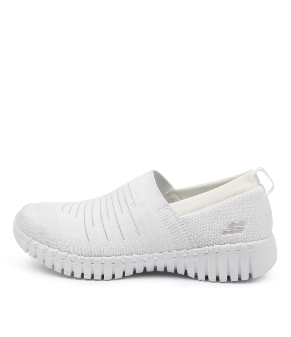 Buy Skechers 124043 Go Walk Smart Wise Sk White Sneakers online with free shipping