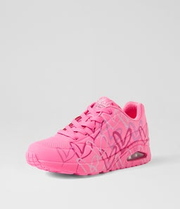 155507 UNO SPREAD THE LOVE SK HOT PINK SMOOTH