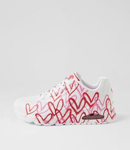 155507 UNO SPREAD THE LOVE SK WHITE RED PINK SMOOTH