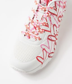 155507 UNO SPREAD THE LOVE SK WHITE RED PINK SMOOTH
