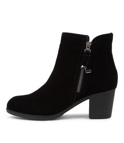 167304 TAXI SK BLACK BLACK SUEDE