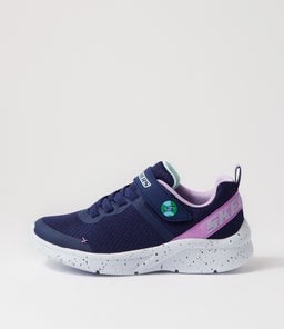 302488L MICROSPEC E F JNR SK NAVY LAVENDER SMOOTH