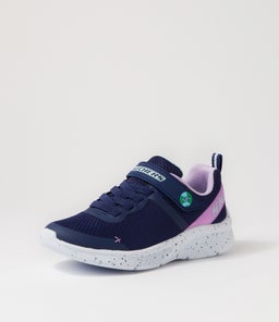 302488L MICROSPEC E F JNR SK NAVY LAVENDER SMOOTH