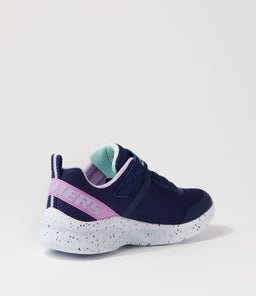 302488L MICROSPEC E F JNR SK NAVY LAVENDER SMOOTH