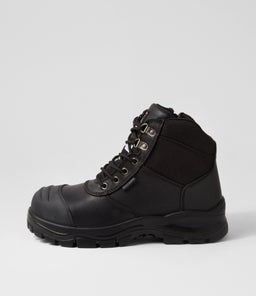 888028 SKX WORK COMP TOE SK BLACK LEATHER