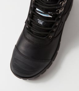888028 SKX WORK COMP TOE SK BLACK LEATHER