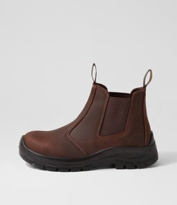 894131 SKX WORK CHELSEA CT SK DARK BROWN LEATHER