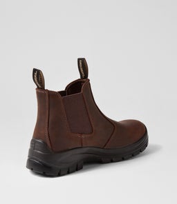 894131 SKX WORK CHELSEA CT SK DARK BROWN LEATHER