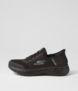 216258 GO WALK ARCH FIT SK BLACK BLACK FABRIC