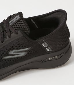 216258 GO WALK ARCH FIT SK BLACK BLACK FABRIC