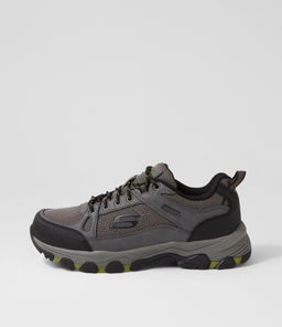 204427 SELMEN CORMACK SK CHARCOAL LEATHER MESH