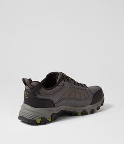 204427 SELMEN CORMACK SK CHARCOAL LEATHER MESH