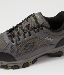 204427 SELMEN CORMACK SK CHARCOAL LEATHER MESH