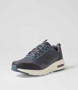 232647 SKECH AIR COURT P SK CHARCOAL SMOOTH