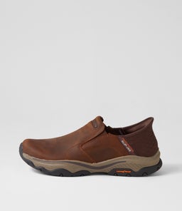 204847 CRASTER LANIGAN SK DARK BROWN LEATHER