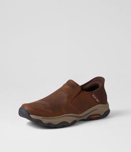 204847 CRASTER LANIGAN SK DARK BROWN LEATHER