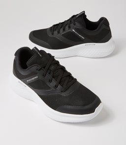 232594 SKECH LITE PRO NC SK BLACK WHITE MESH