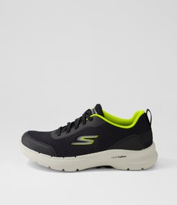 216625 GOWALK 6 ESQUIRE SK BLACK LIME MESH