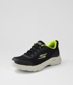 216625 GOWALK 6 ESQUIRE SK BLACK LIME MESH