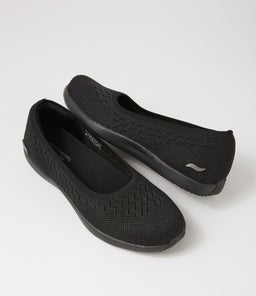 137301 ARCH FIT CHIC STAR SK BLACK BLACK TEXTILE