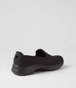 124523 GO WALK 6 SEA COAST SK BLACK BLACK TEXTILE